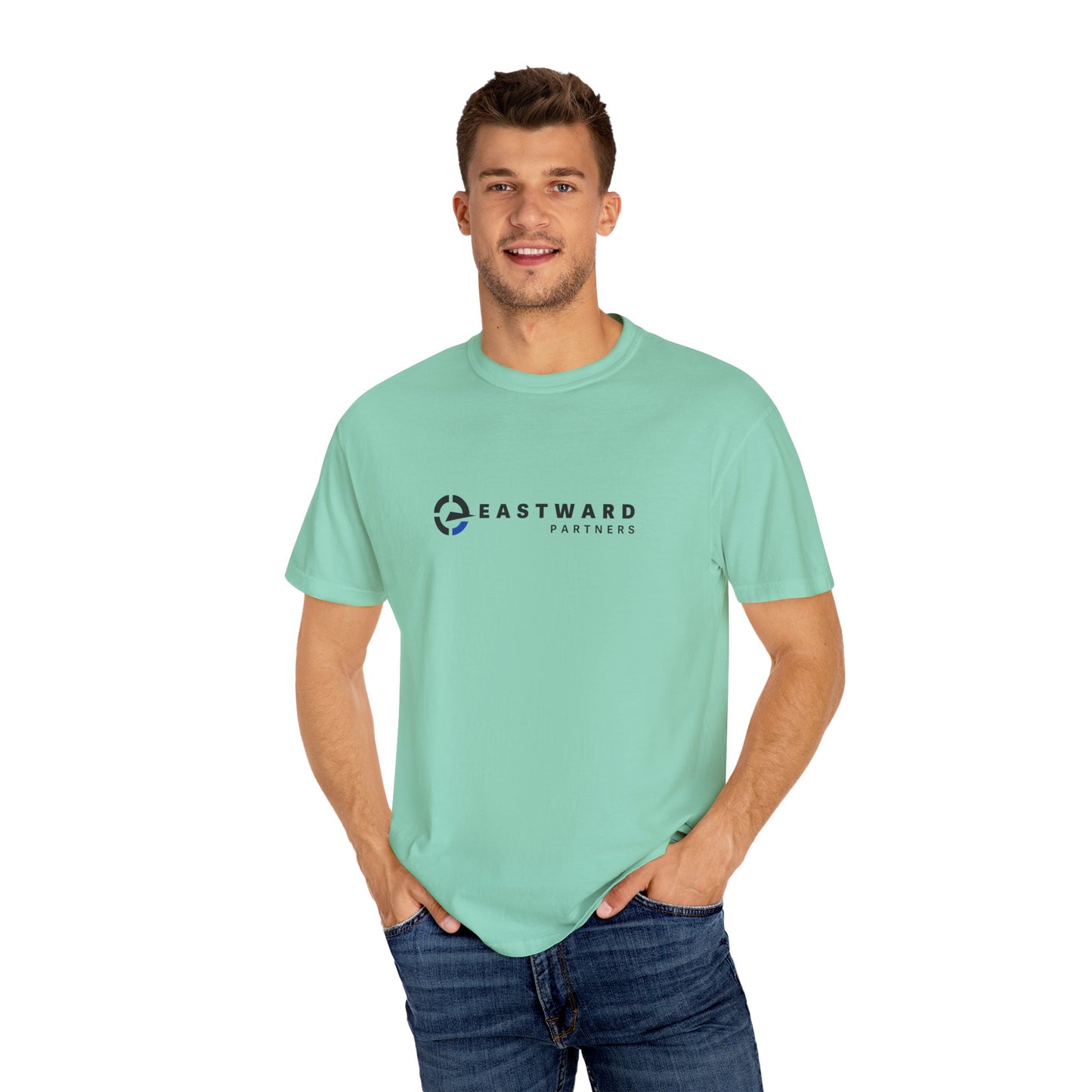 Men's Garment-Dyed Casual T-shirt