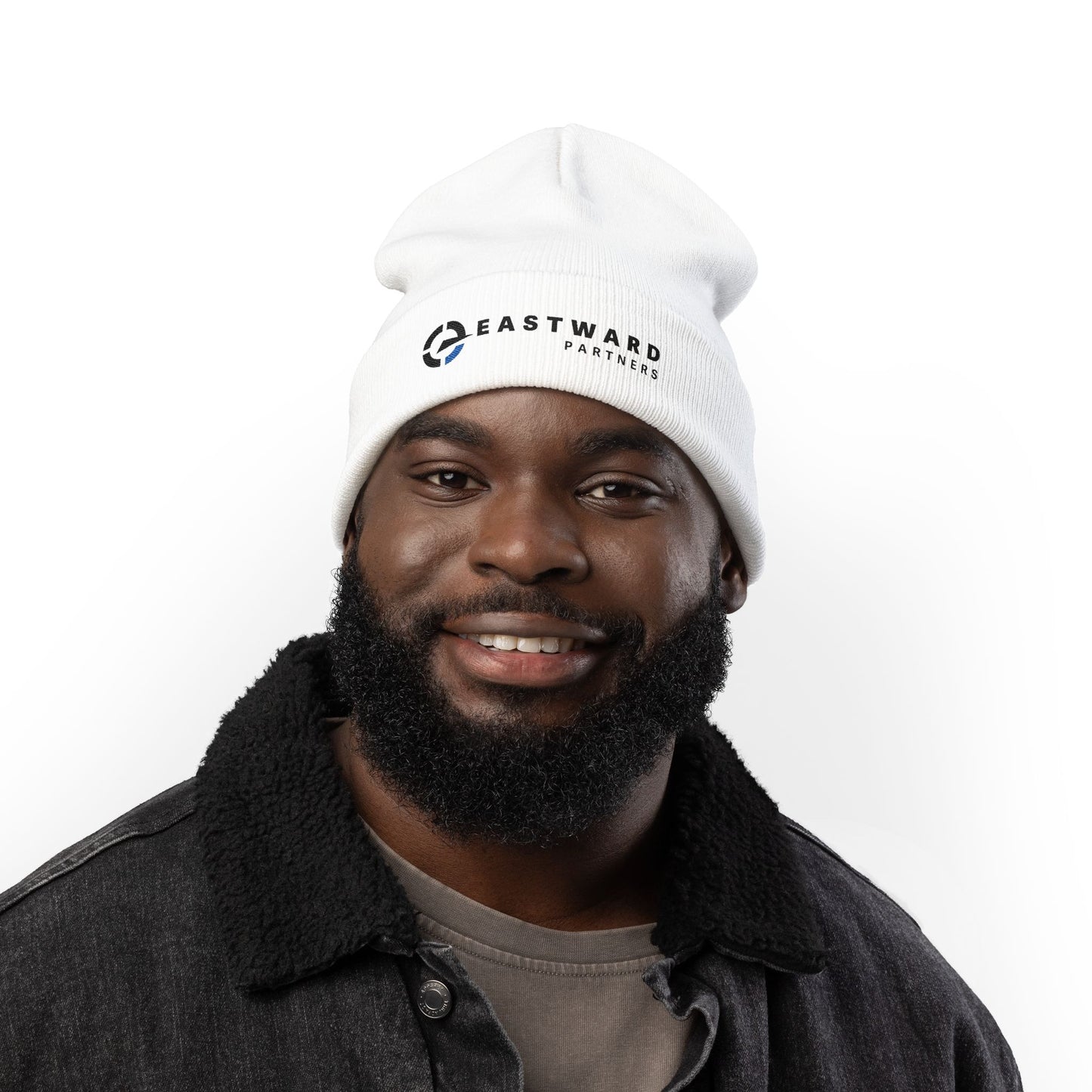 Embroidered Knit Beanie