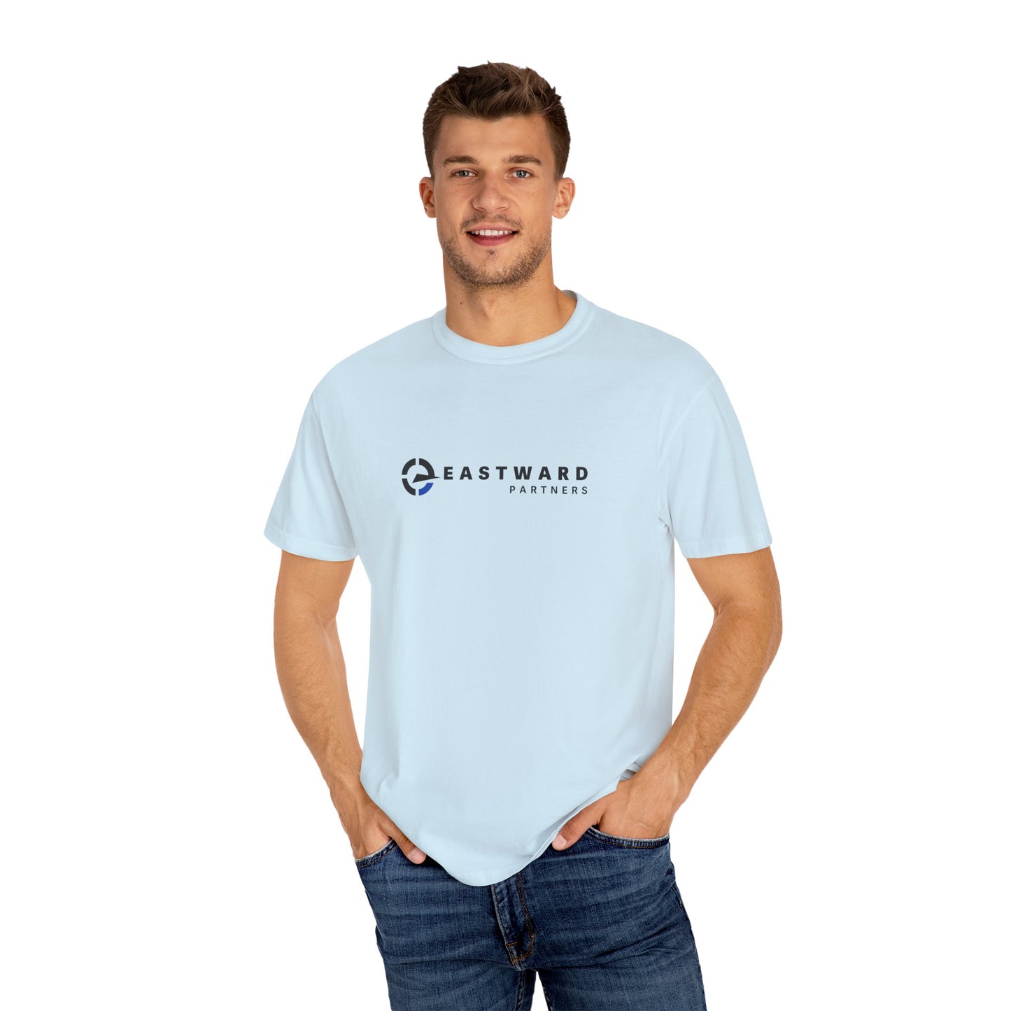 Men's Garment-Dyed Casual T-shirt