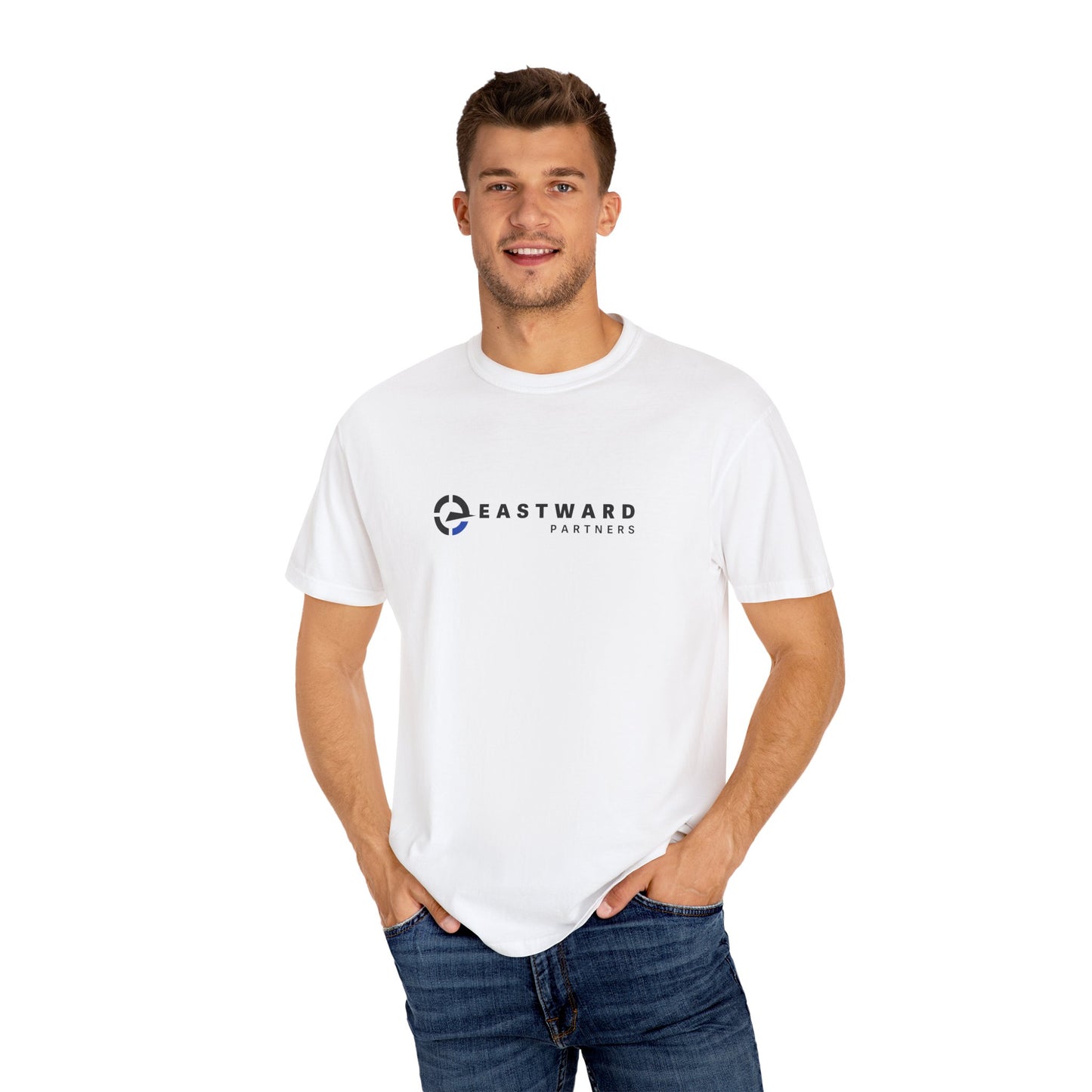 Men's Garment-Dyed Casual T-shirt