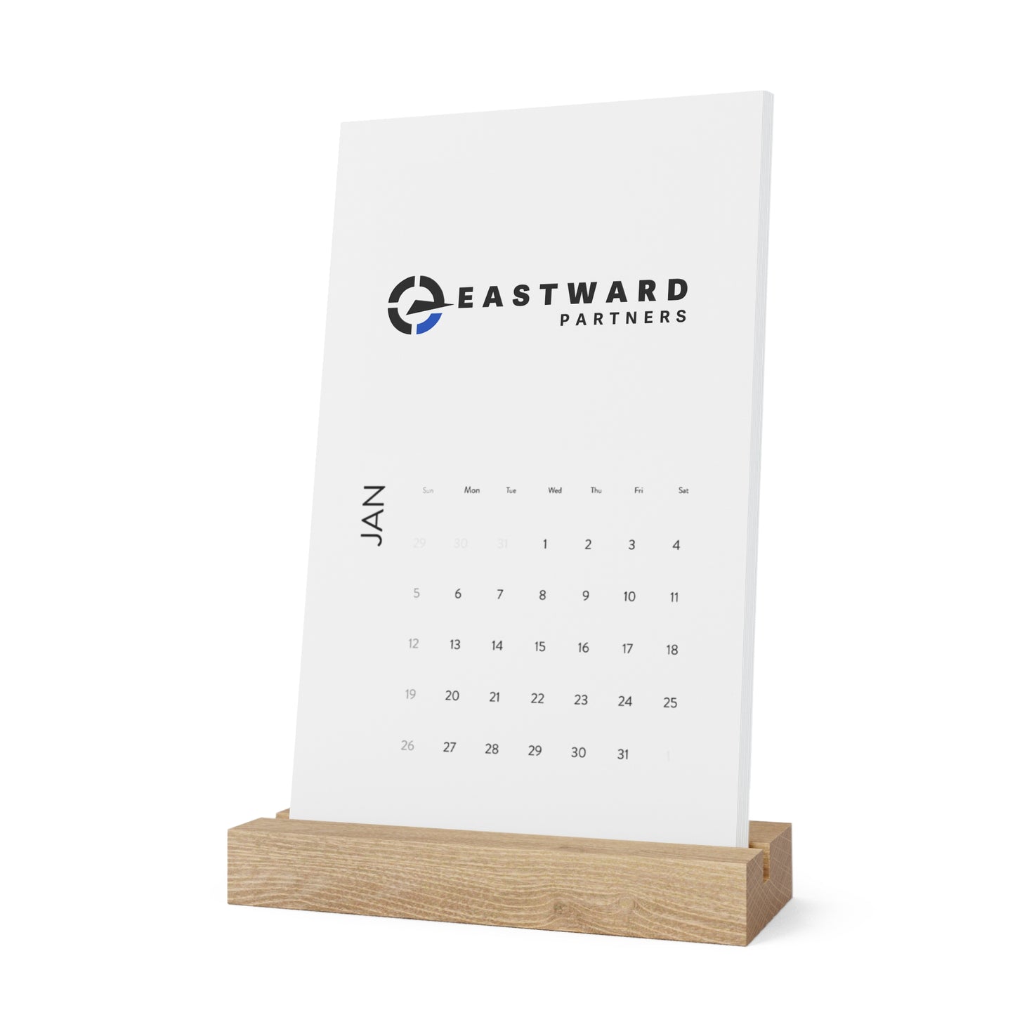 2025 Vertical Desk Calendar