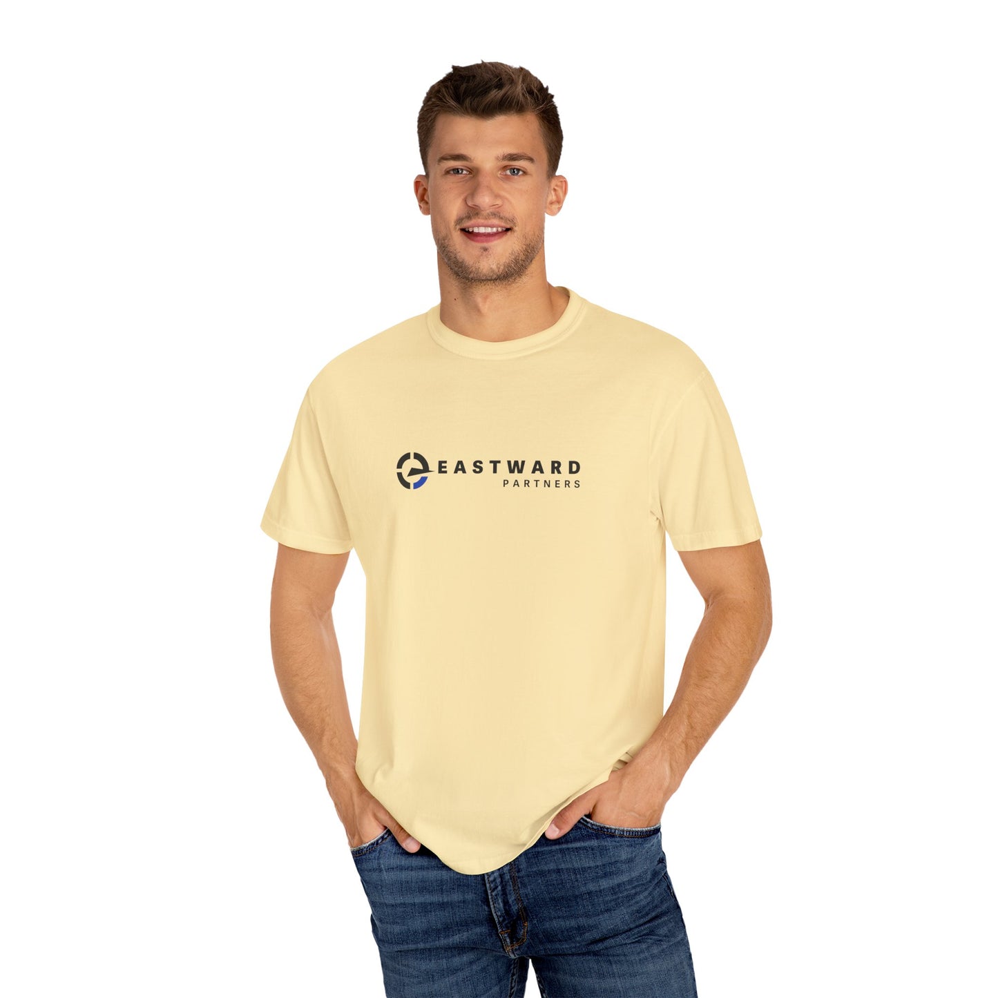Men's Garment-Dyed Casual T-shirt