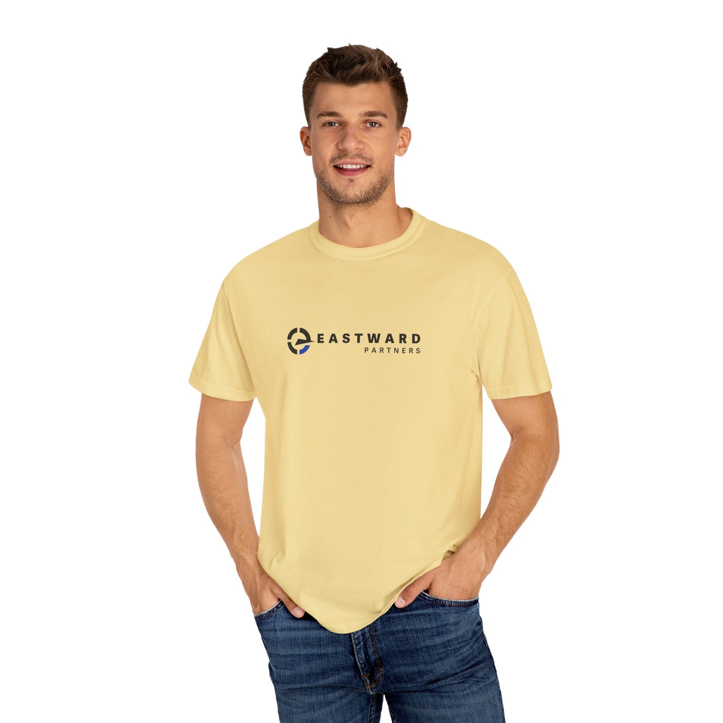 Men's Garment-Dyed Casual T-shirt