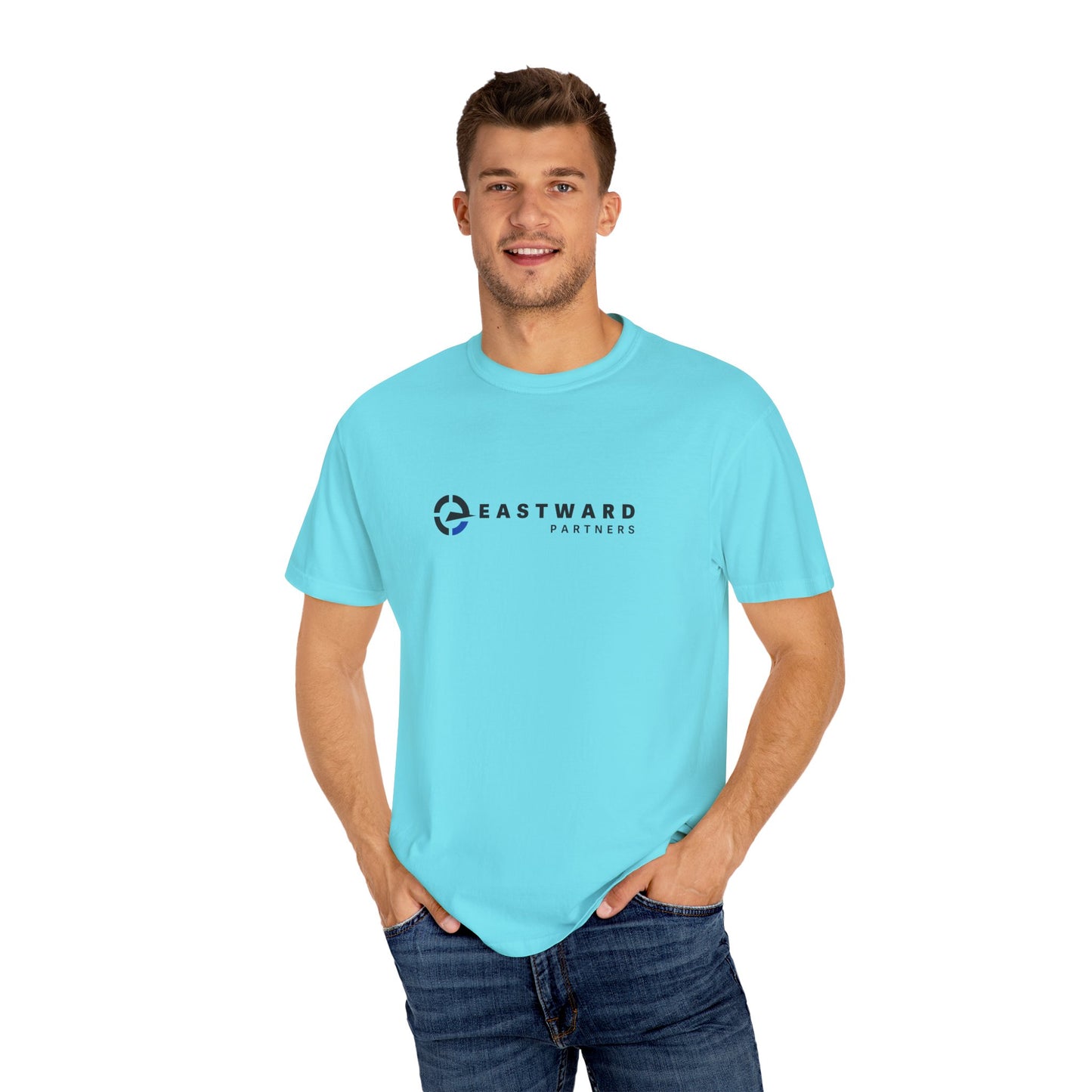 Men's Garment-Dyed Casual T-shirt