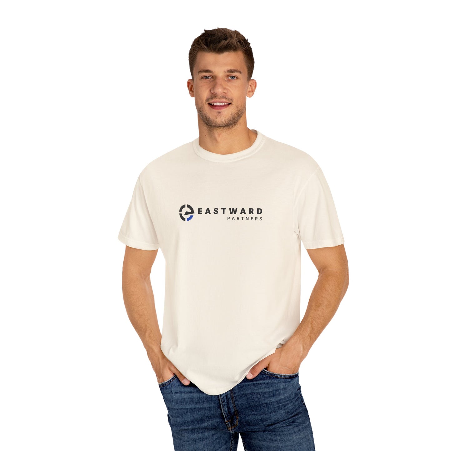 Men's Garment-Dyed Casual T-shirt
