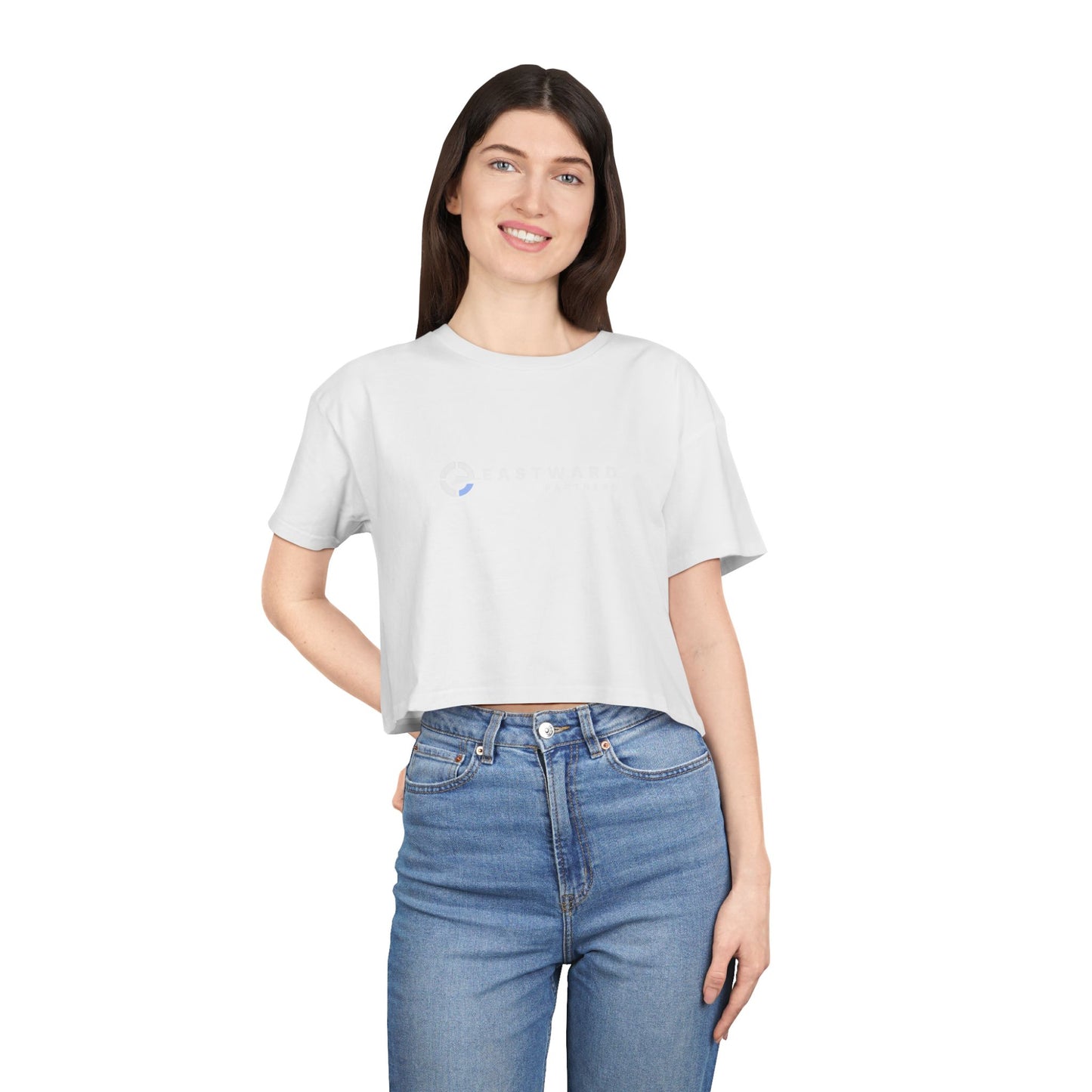 Red Women's Crop Tee