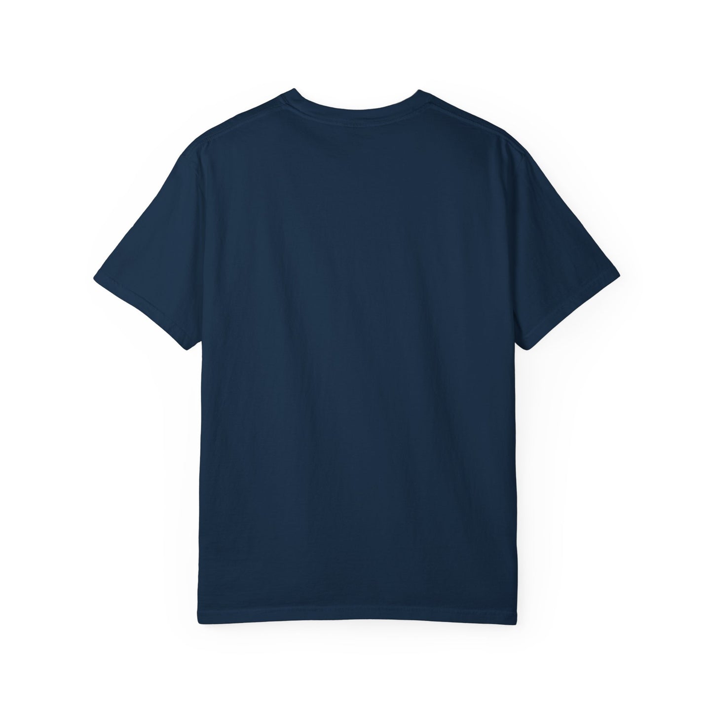 Garment-Dyed Casual Men's T-Shirt