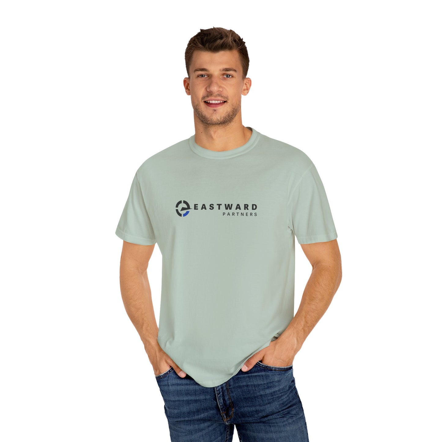 Men's Garment-Dyed Casual T-shirt
