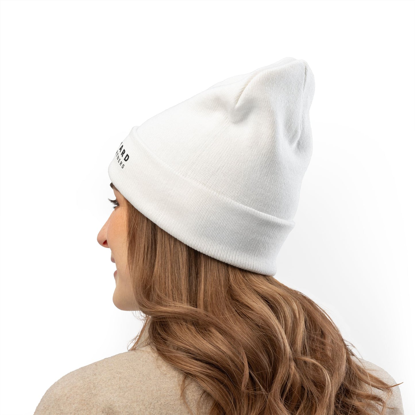 Embroidered Knit Beanie