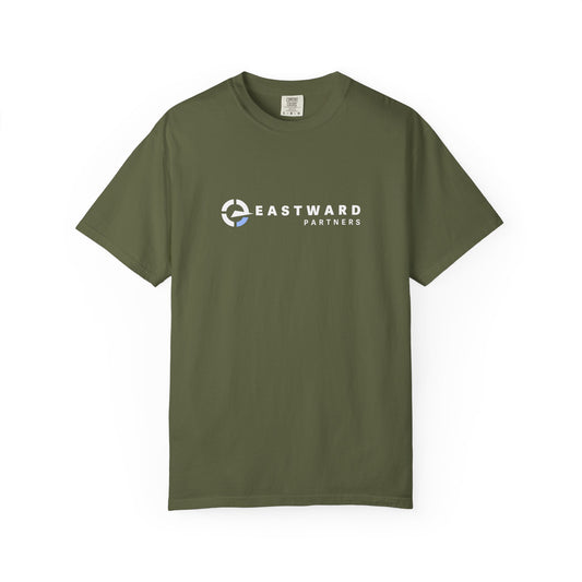 Garment-Dyed Casual Men's T-Shirt