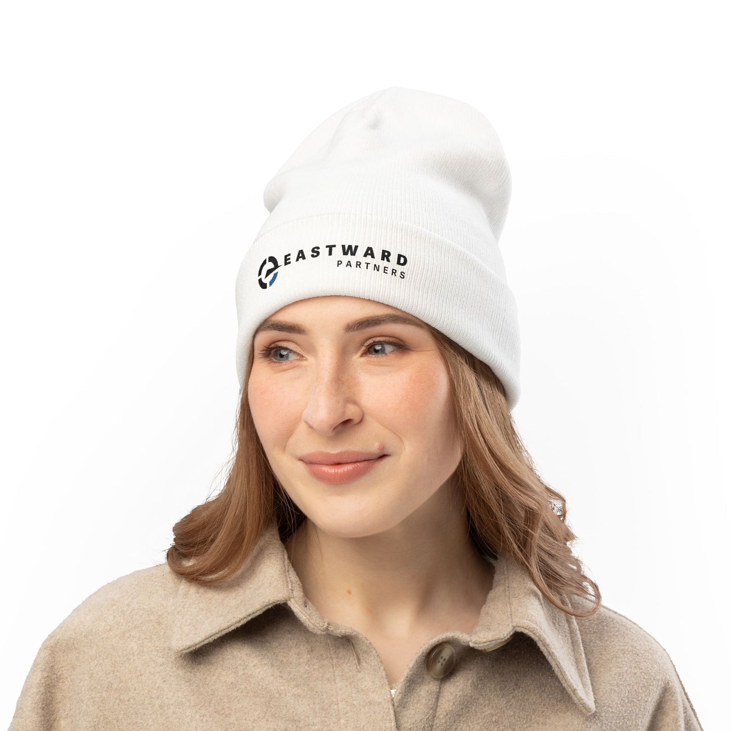 Embroidered Knit Beanie