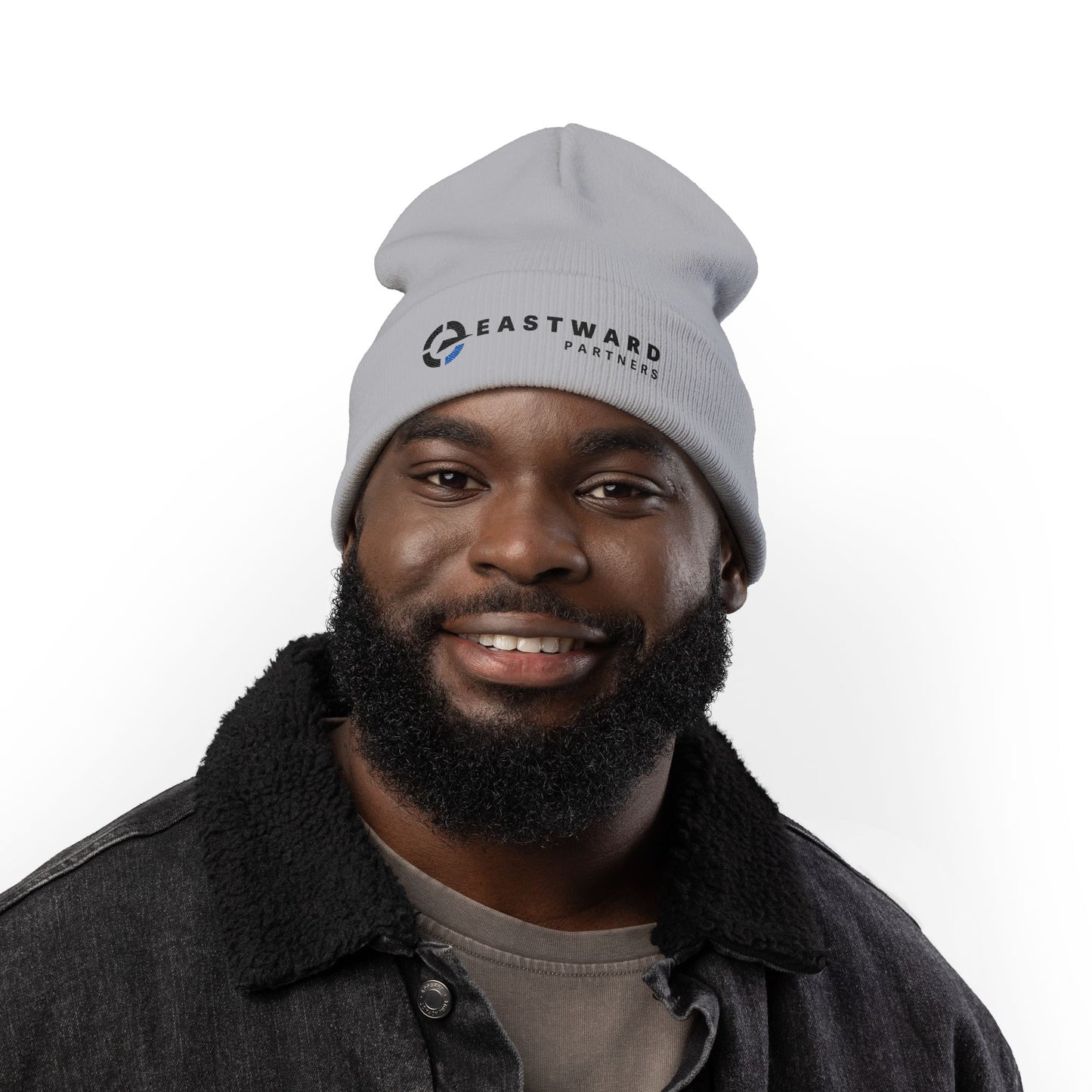 Embroidered Knit Beanie